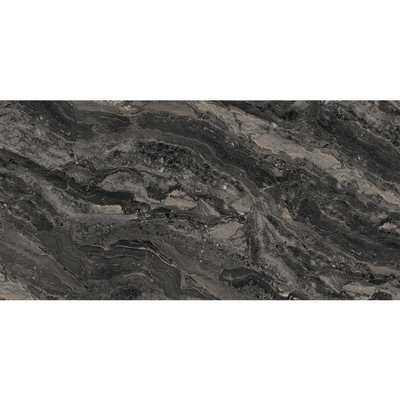 Chapas interiores adicionar um toque de luxo com azulejos de parede de pedra cortada preto e branco