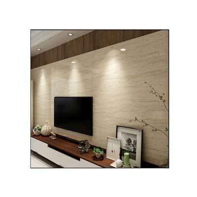 800 X 800 mm Piso grande Piso interior de pedra mosaico cerâmico macio mosaico de piso travertino bege