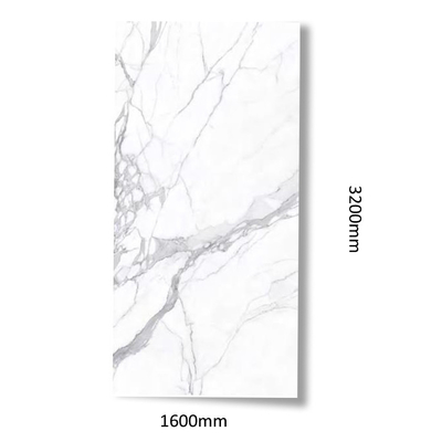 1600x3200mm Marmo azulejos piso com parede de tijolo imitação textura tamanho extra grande