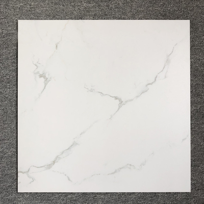 Engenharia de Cristal de Pedra Branca Bianco Carrara Cinza Foshan Mármore 24x24 venda de azulejos de espelho