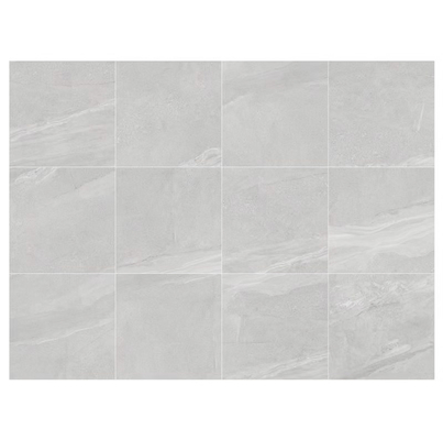 Telas de porcelana branca cinza 60x60 antibacterianas para parede e chão nas Filipinas