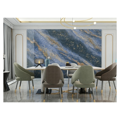Chapas de porcelana acabadas polidas para decoração de sala de estar