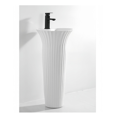 Bacia de pedestal de dupla lavagem com esmaltes ambientais A solução definitiva de limpeza