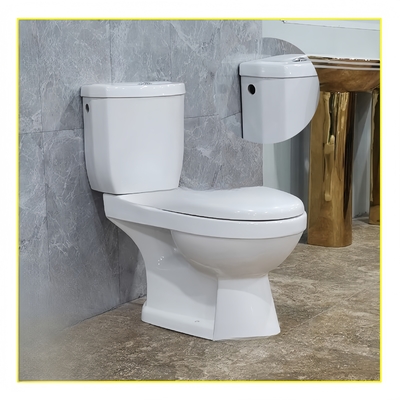 Dual-flush design tradicional confortável lavagem de água armário banheiro assento para banheiro