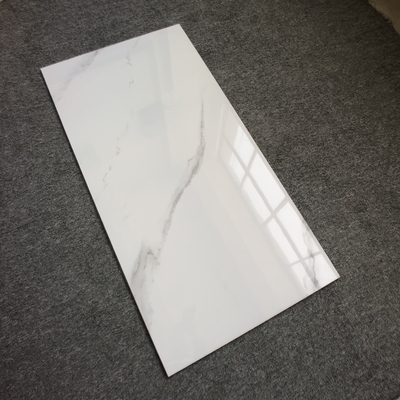 Técnica Chapas vitrificadas 1200x600mm Chapas cerâmicas cinza claro Piso de porcelana polido