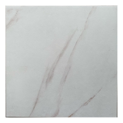 300*300 azulejos de banheiro de mármore branco de Carrara com material cerâmico resistente ao deslizamento