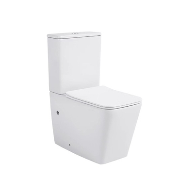 680x370x830mm Banheiros de cerâmica chinesa montados no chão WC P Trapa para equipamentos de banheiro