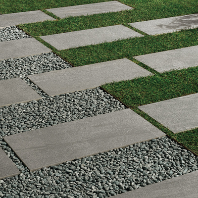 Material de construção porcelana vidrada vitrificada áspera 2 cm granito azulejos cerâmicos 600x600