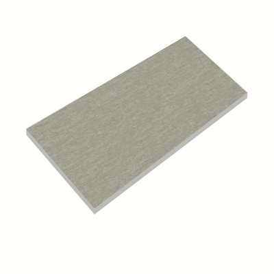 Chapas de vidro 20 mm Antiderrapante cinza claro matt vitrificado chapas de porcelana de pedra