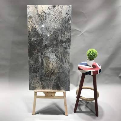 60x120 azulejos de cerâmica vidrada castanho escuro para sala de estar cozinha e baixa absorção de água