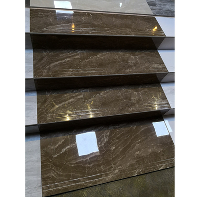 Moderna resistência ao deslizamento de escadas externas com azulejos de cerâmica brilhante