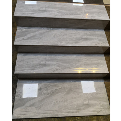 Chapas de escada vitrificadas Design de mármore para materiais de construção de porcelana moderna