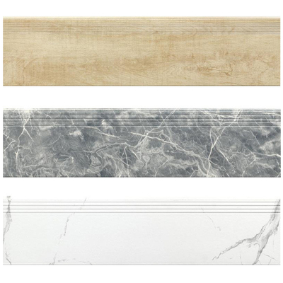 Escalão Nasal Passo Borda do nariz para azulejos laminados Porcelana Granito Proteja suas escadas