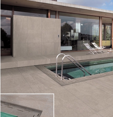 Moderna Pedra Bullnose Piscina azulejos Antiderrapante azulejos de concreto para pavimentação de pátio exterior