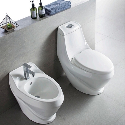 Componente de tubo de descarga automático de parede pendurado de banheiro com acessórios 730x425x810mm